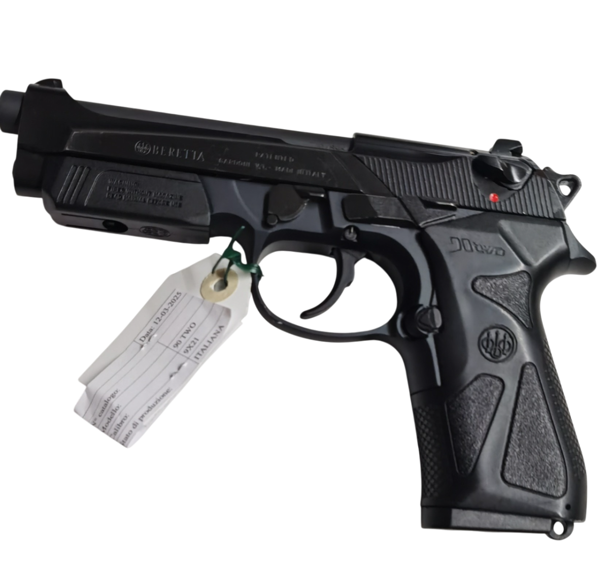 BERETTA 90 TWO CAL. 9x21 SEMIAUTOMATICA USATA BUONE CONDIZIONI 