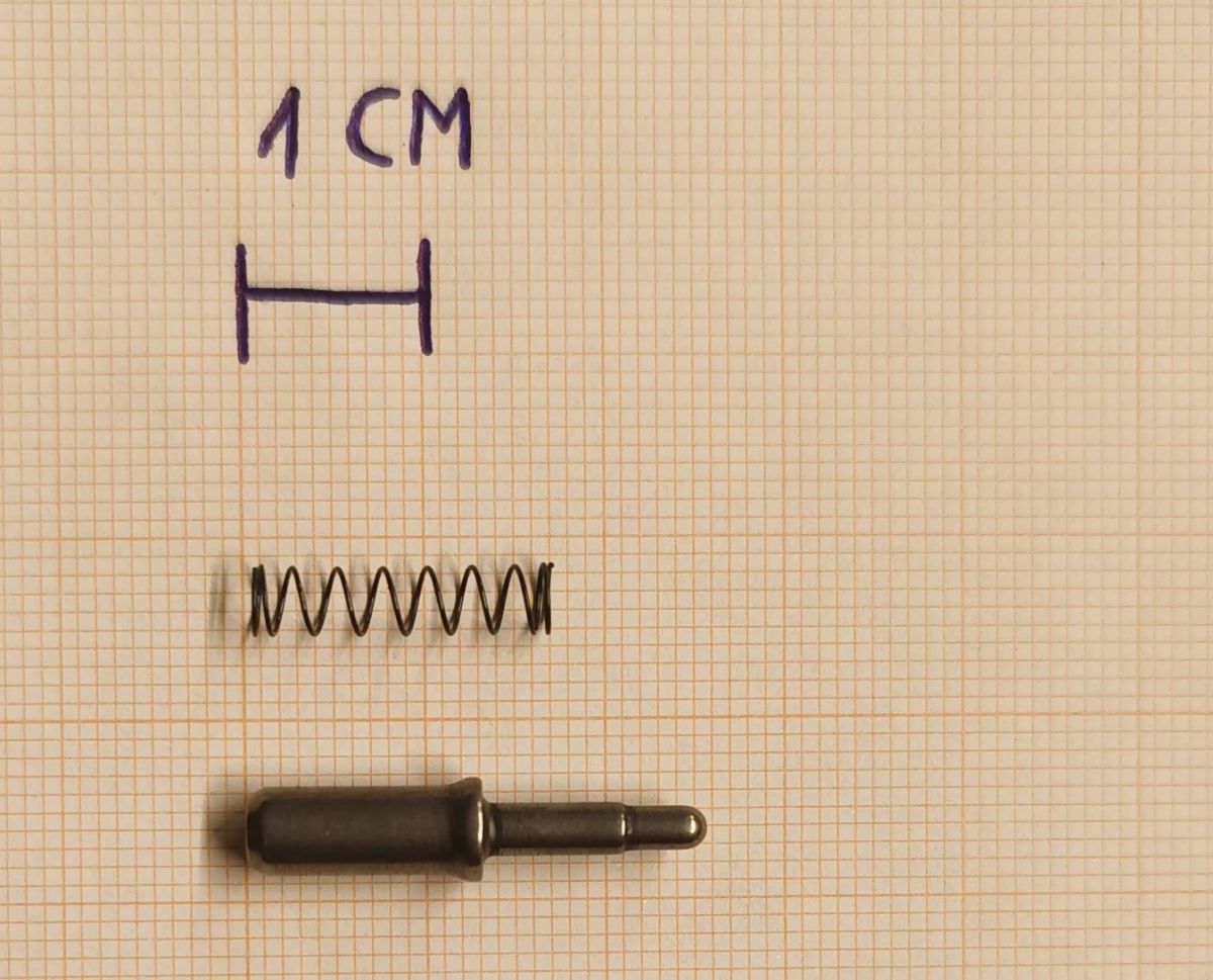 RICAMBIO MONOCANNA YILDIZ-PERCUSSORE E MOLLA 