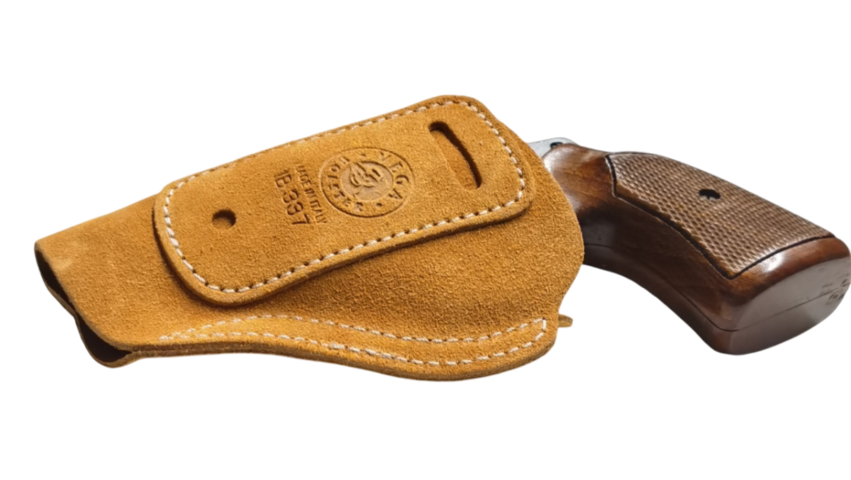VEGA HOLSTER FONDINA INTERNA IN PELLE SCAMOSCIATA REVOLVER 2 1/2