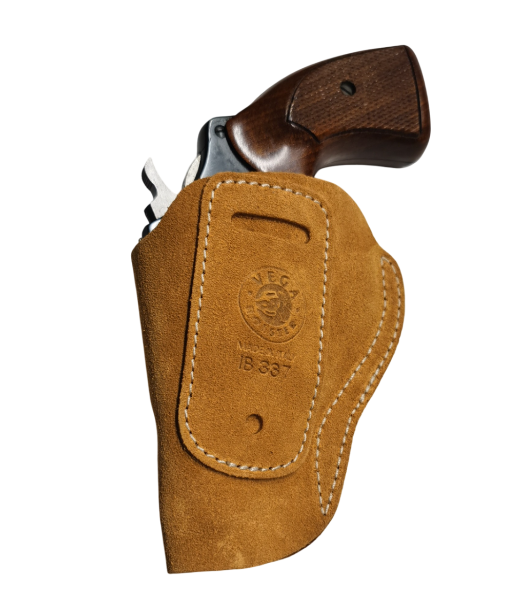 VEGA HOLSTER FONDINA INTERNA IN PELLE SCAMOSCIATA REVOLVER 2 1/2