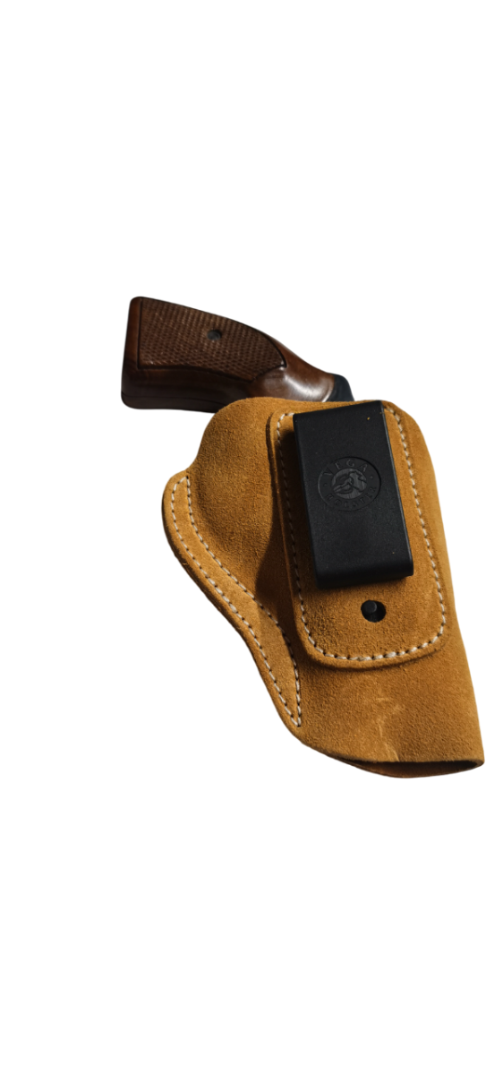 VEGA HOLSTER FONDINA INTERNA IN PELLE SCAMOSCIATA REVOLVER 2 1/2