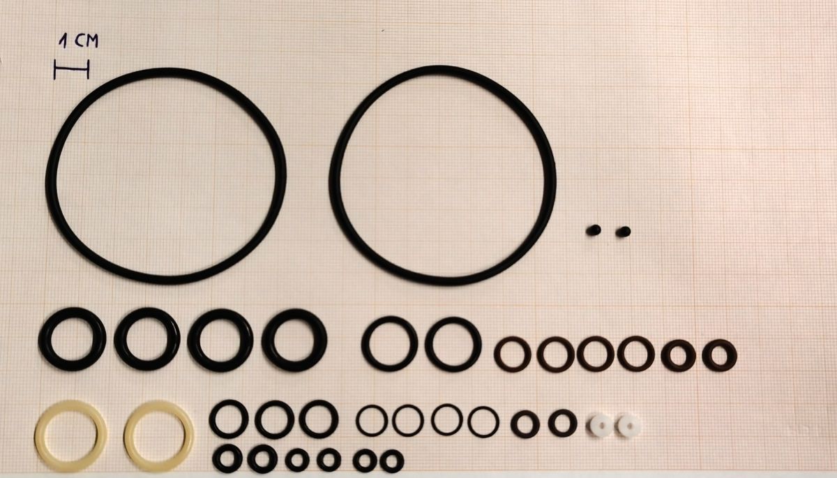 KIT DI O-RING PER DIANA BANDIT cal. 5,5 