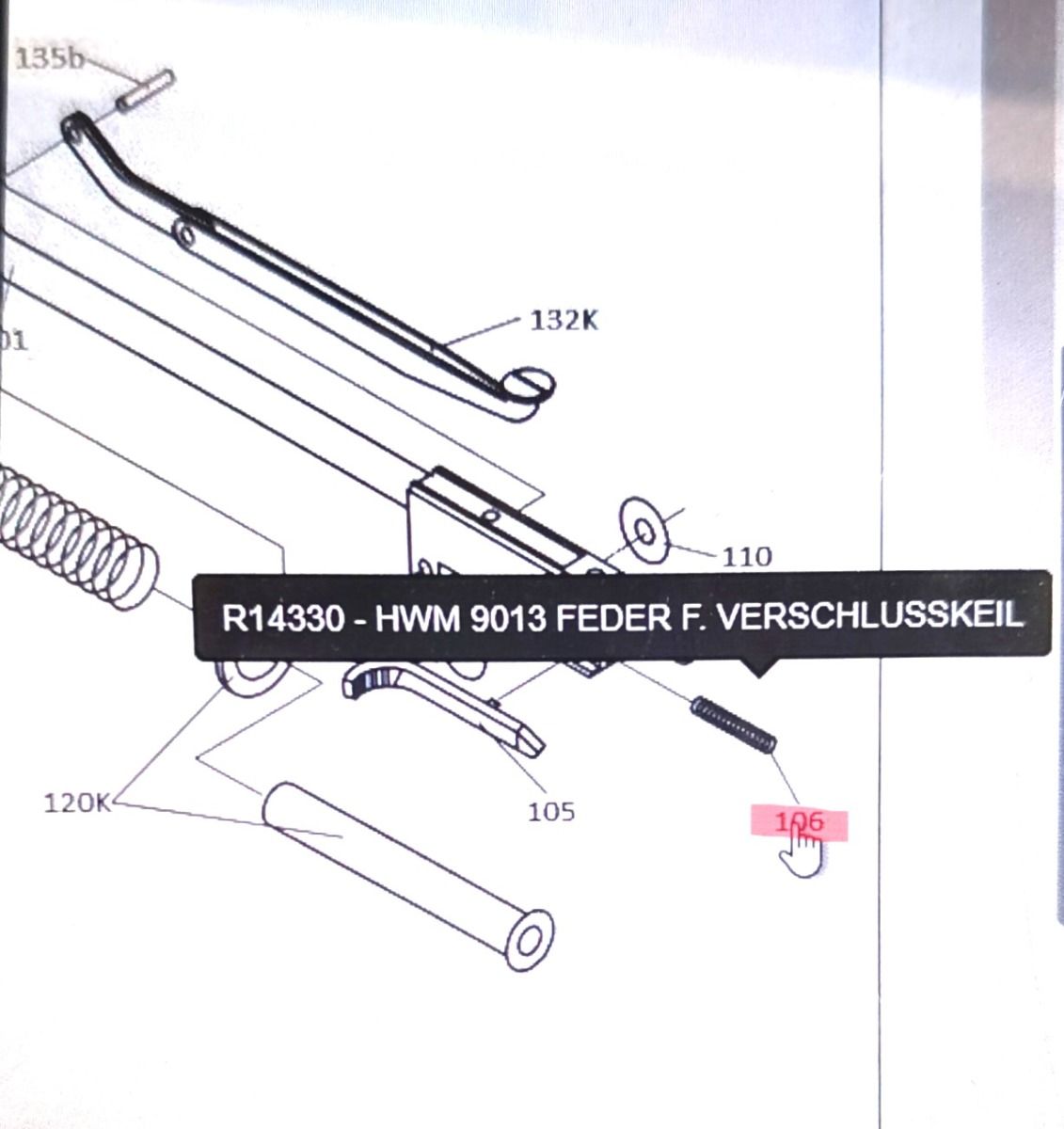 RICAMBIO WEIRAUCH HWM 9013 