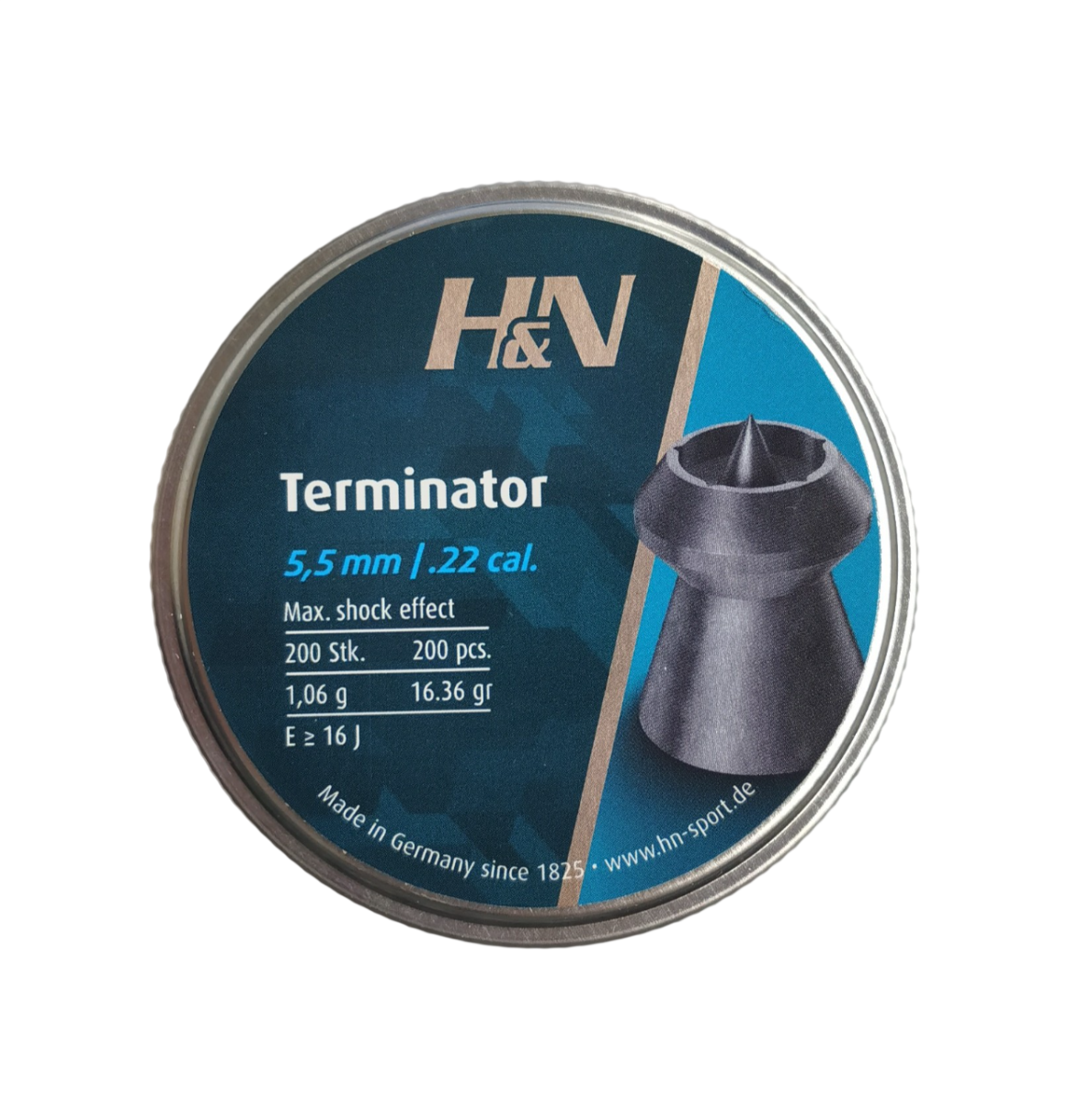 H&N TERMINATOR cal. 5,5 (.22) 1.06g - 200pz.