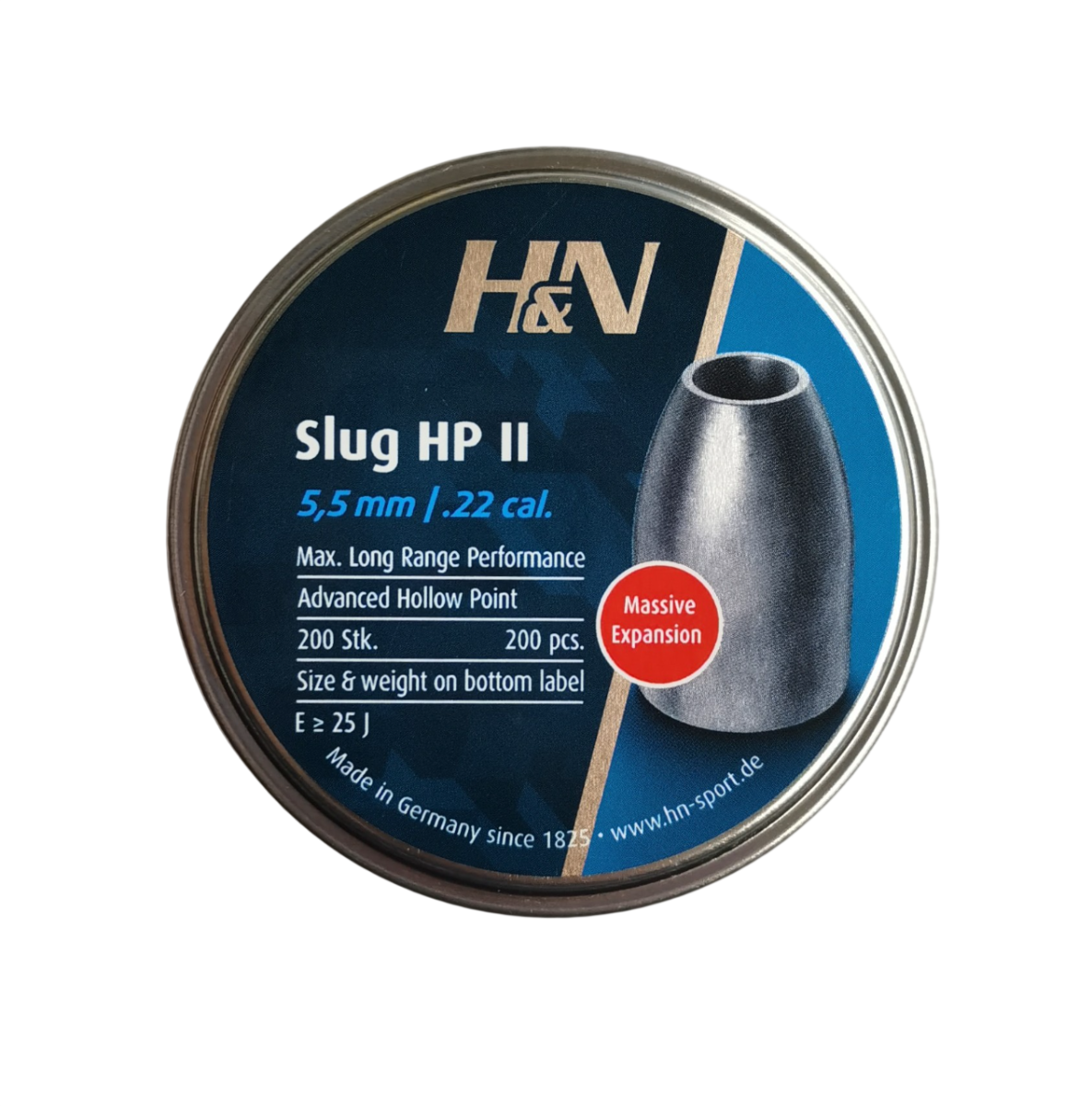 H&N DIABOLO SLUG HPII 5.5 MM.218-30GR-25J (200 PZ)