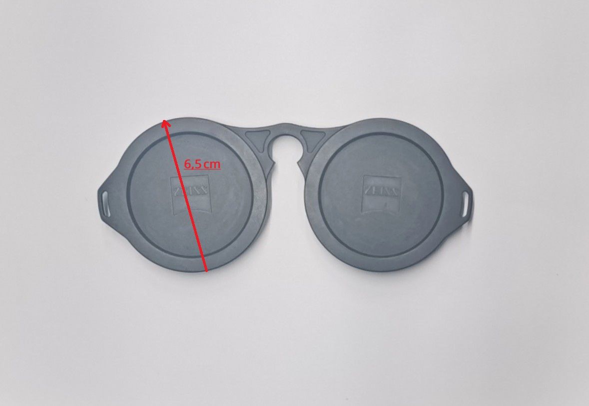 COPRI OBBIETTIVO IN GOMMA PER BINOCOLO ZEISS 52 5628-0004-000 OBJEKTIVDECH RF/HT10x54