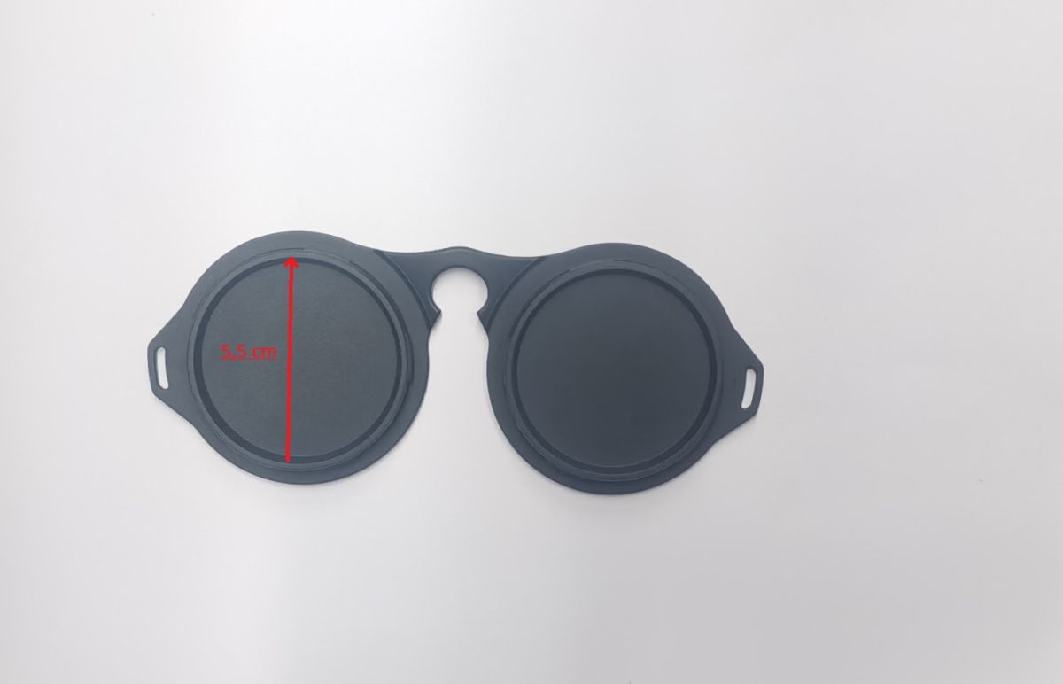 COPRI OBBIETTIVO IN GOMMA PER BINOCOLO ZEISS 52 5628-0004-000 OBJEKTIVDECH RF/HT10x54