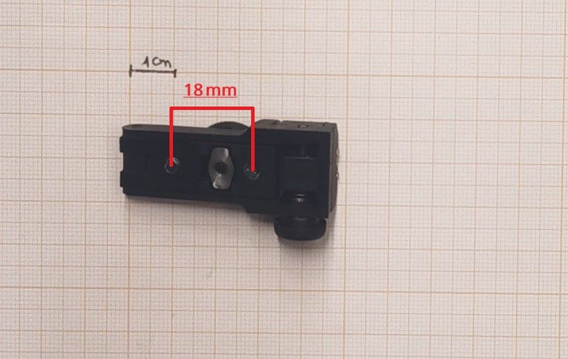 TACCA DI MIRA PER CARBINA E ARMI HATSAN