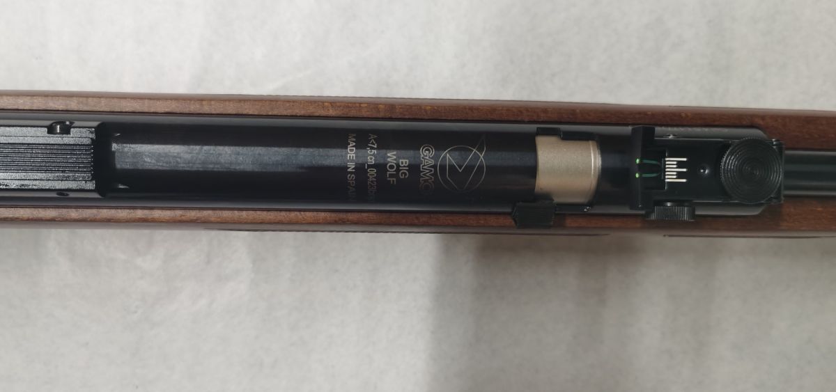 CARABINA GAMO BIG WOLF ROYAL CALCIO DI LEGNO CALIBRO 4,5 A<7,5 