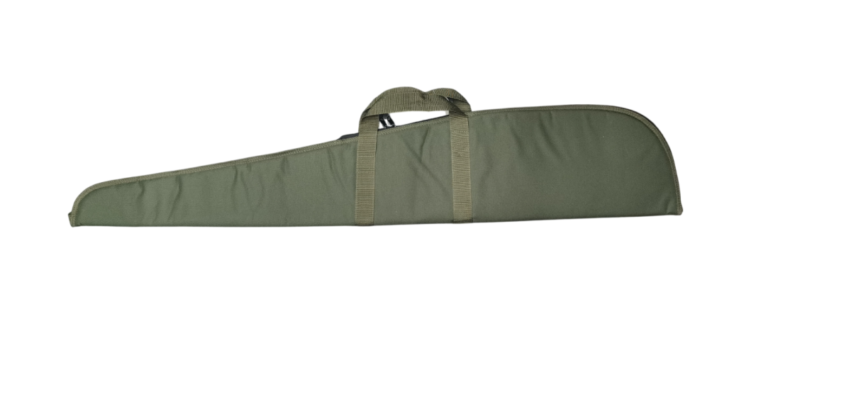 FULPA FODERO VERDE FOX CON MANIGLIE PER CARABINA CON OTTICA  CM 125 - IMBOTTITO