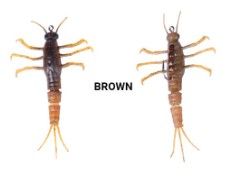 SAVAGE GEAR 3D TPE MAYFLY NYMPH - #BROWN