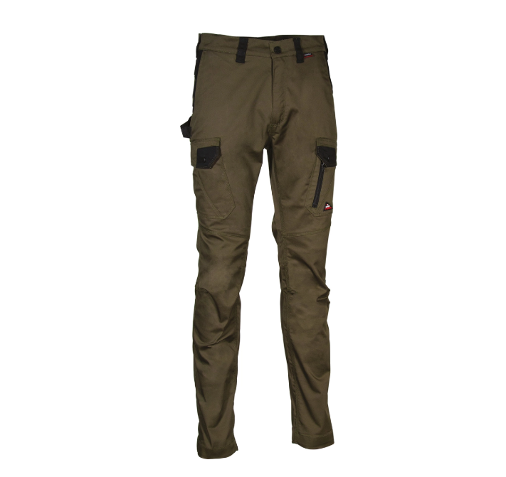 PANTALONI JEMBER DA UOMO CON TESSUTO AD ELEVATA PERCEZIONE ELASTICA -  COFRA TG.48
