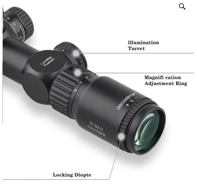 DISCOVERYOPTIC CANNOCCHIALE DO HT GEN 2-6-24X44 SF IR