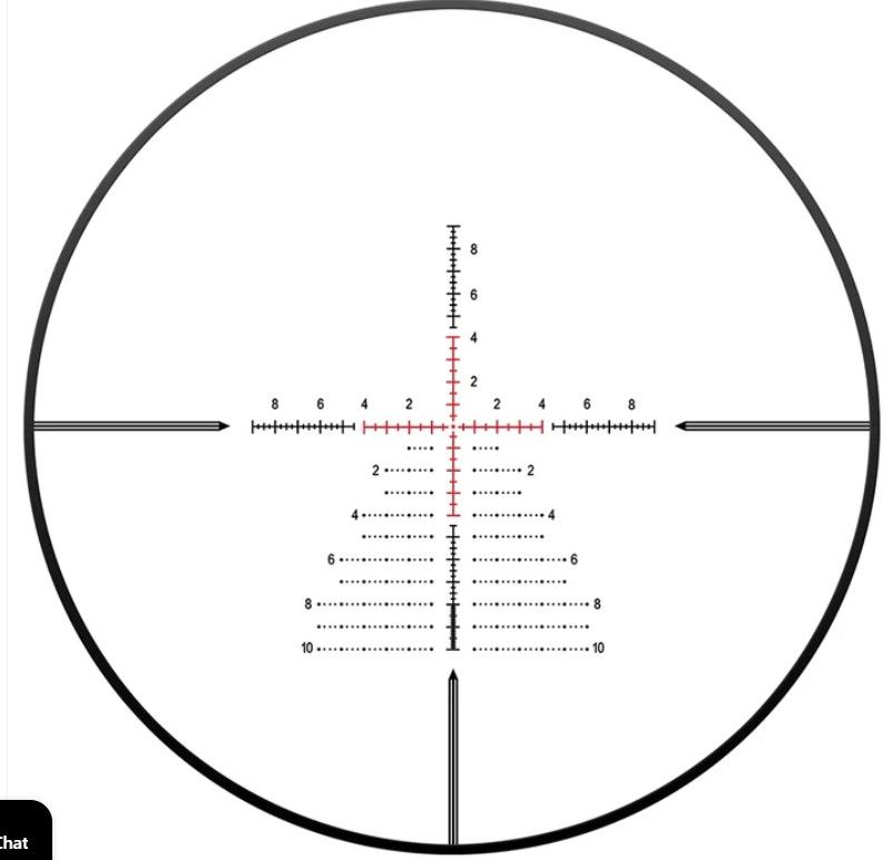 CANNOCCHIALE DO LHD 8-32X56 SF IR FFP Z anelli picatinny