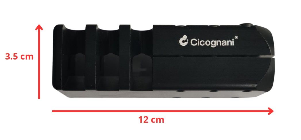 CICOGNANI FRENO DI BOCCA MUZZLE BRAKE 9 LUGER
