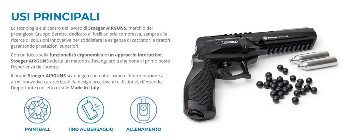 STOEGER AIRGUN- XRD50 CAL.50 <7.5 J.