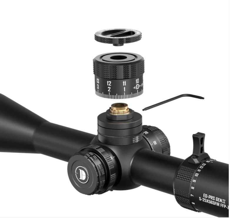 CANNOCCHIALE DISCOVERYOPTIC 5-25X56 SF IR ED AO 34 mm