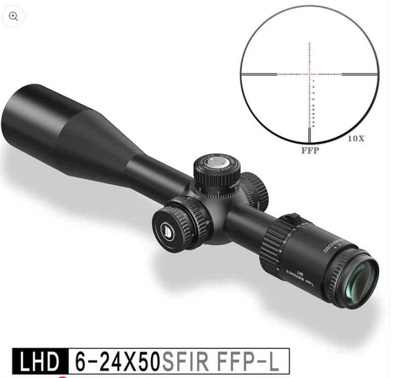 DISCOVERYOPT LHD 6-24X50SFIR FFP-Z/L Diametro: 30MM Ottica Cannocchiali