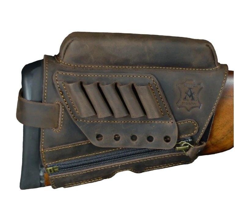 ARTIPEL ALLINEATORE IN PELLE CON PORTACOLPI E ZIP 20mm - MARRONE 