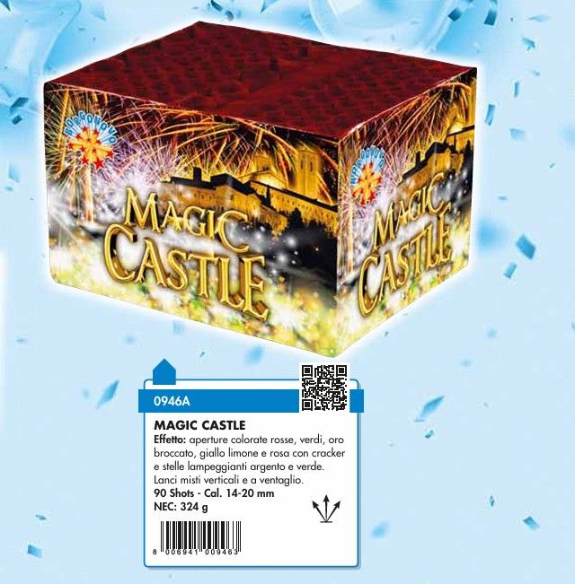 MAGIC CASTLE - SPETTACOLO GRANDE - 90 COLPI - DURATA 1 MIN.