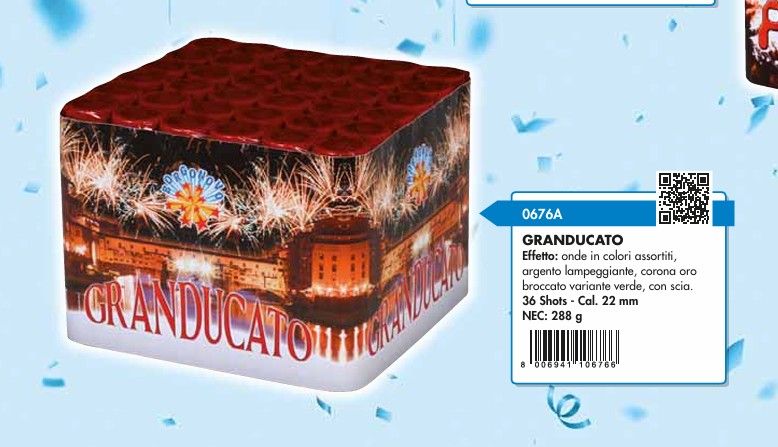 GRANDUCATO - SPETTACOLO - 36 COLPI - DURATA 1 MIN.