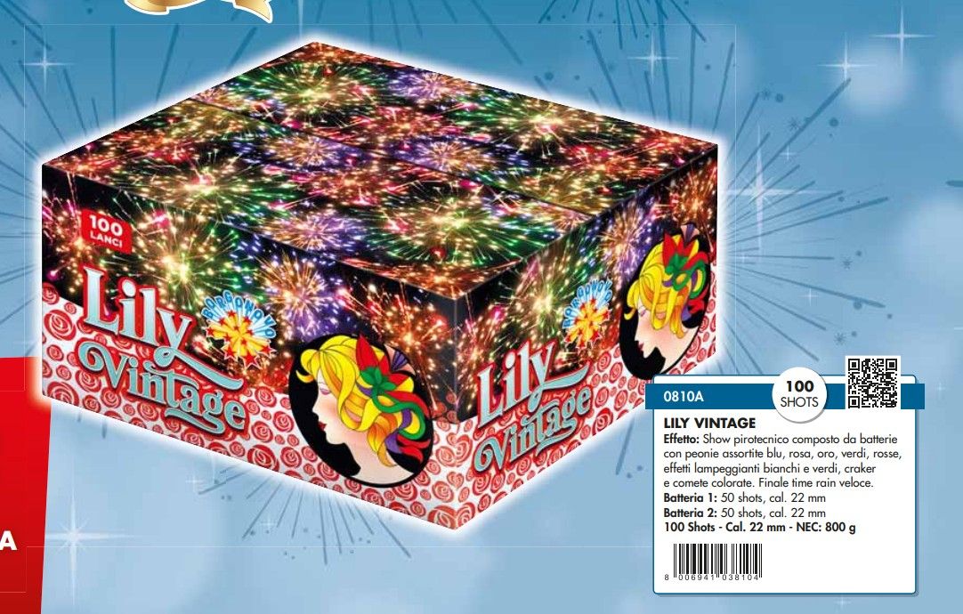 LILY VINTAGE - SPETTACOLO -100 COLPI - DURATA 1 MIN E 30 SEC.