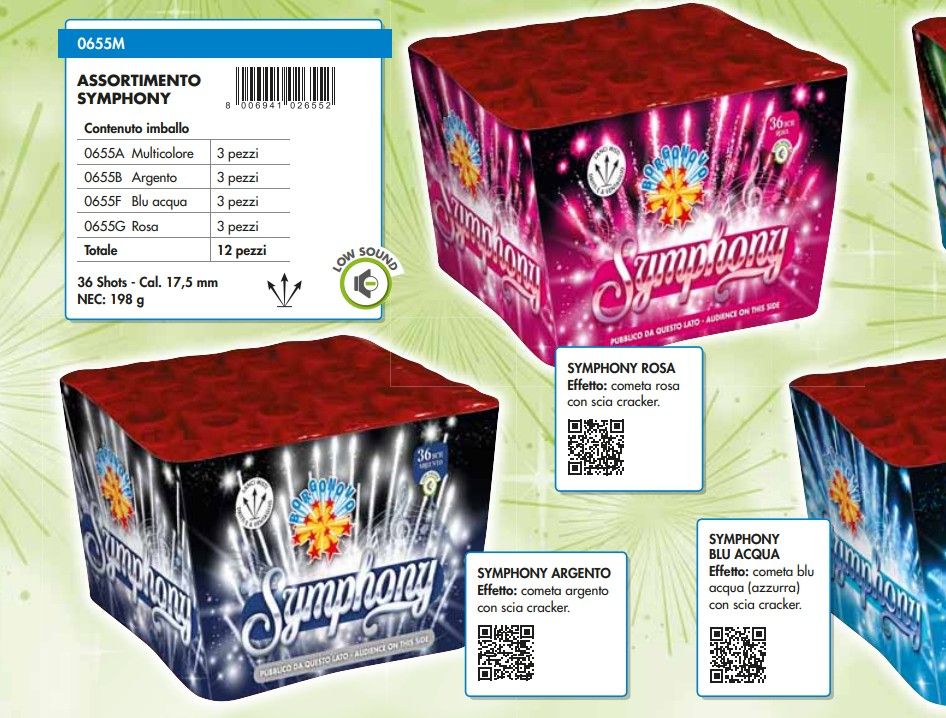 ASS. SYMPHONY - LOW SOUND - 36 COLPI - DURATA 30 SEC