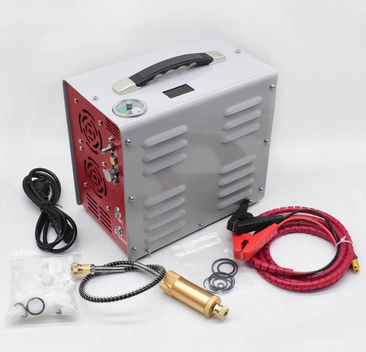 Compressore HPA portatile PortAir II per PCP e fucili ad aria compressa  4500 PSI- 310 BAR- ULTIMA GENERAZIONE