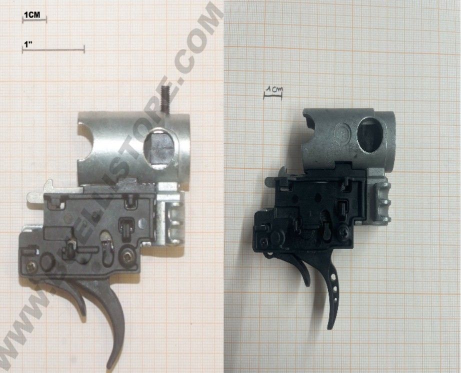 GRUPPO SCATTO PER CARABINE PCP GAMO COYOTE E BSA BUCCANEER - n° ESPLOSO 18