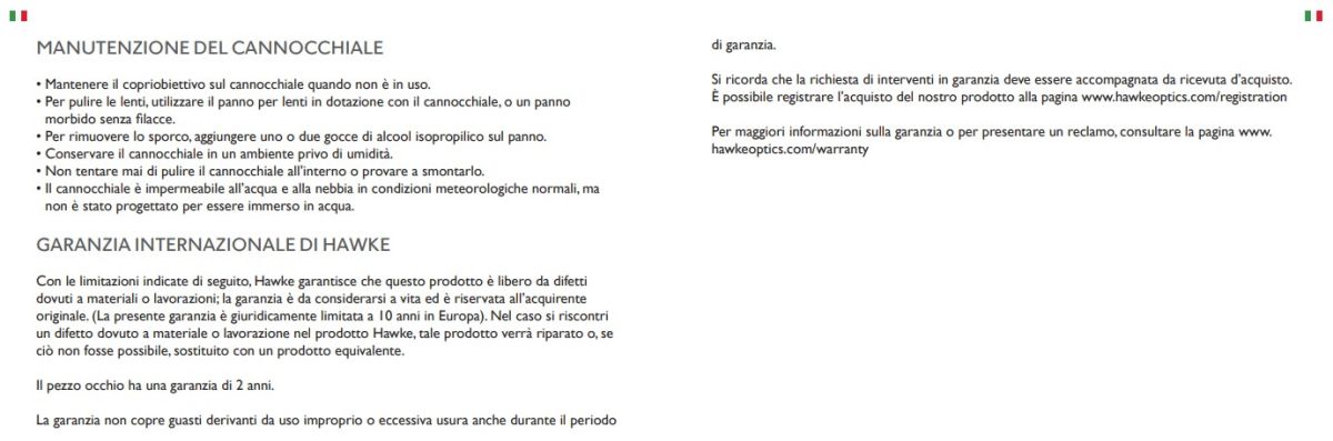 HAWKE TELESCOPIO NATURE-TREK 20-60x80