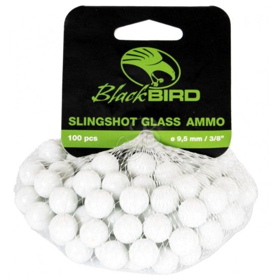 BLACKBIRD SFERE VETRO FIONDA CONF. 100 PZ