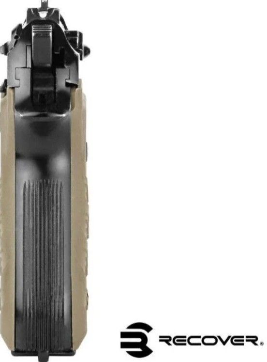 RECOVER GUANCETTE CON RAIL SYSTEM PER BERETTA 92 / M9 DISPONIBILE IN DIVERSE COLORAZIONI