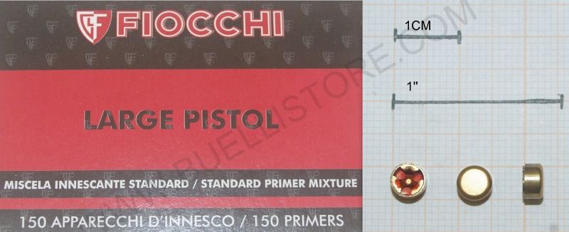 INNESCHI PER RICARICA FIOCCHI LARGE PISTOL 1500 PZ