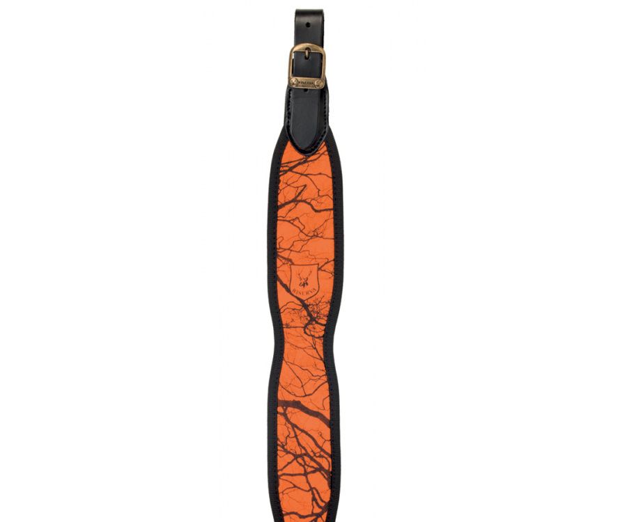 RISERVA - TRACOLLA CARABINA REGOLABILE ARANCIO FLUO