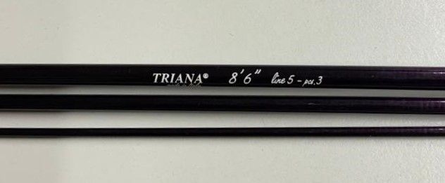 TRIANA GREZZO CANNA DA MOSCA 8.6 IN 3 PEZZI LINE 5