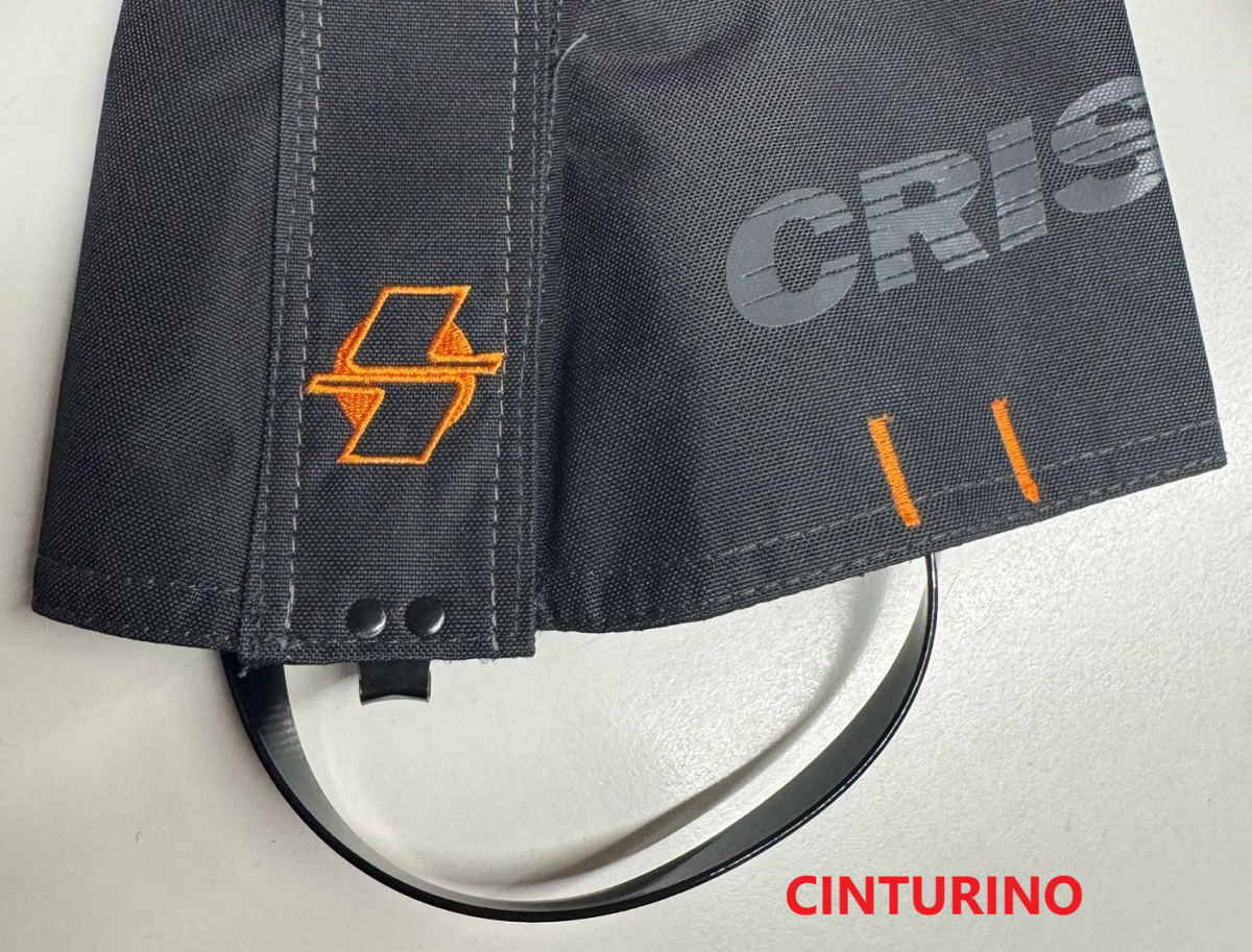 CRISPI GHETTE FUTURA ET GAITER COLOR ANTRACITE
