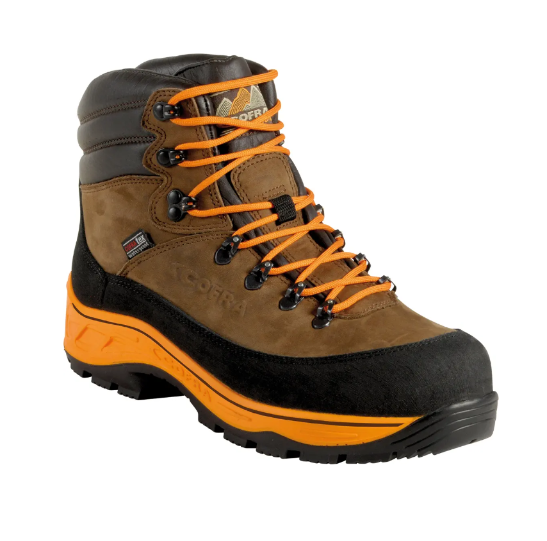 SCARPONCINO DA CACCIA ANTIABRASIONE SONNECK ORANGE - COFRA TG. 42