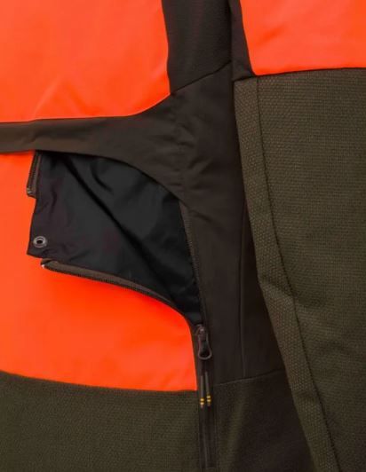 BERETTA - GIACCA UOMO DA CACCIA THORN RESISTANT EVO - ARANCIO E MARRONE