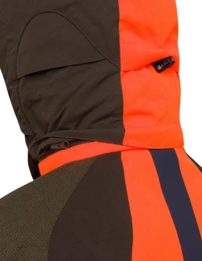 BERETTA - GIACCA UOMO DA CACCIA THORN RESISTANT EVO - ARANCIO E MARRONE