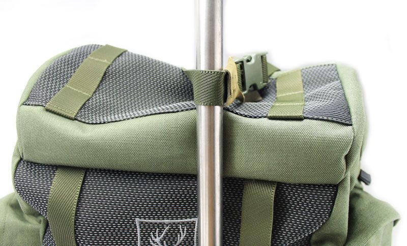ZAINO A VOLUME VARIABILE CON TASCA PER CARABINA - RISERVA