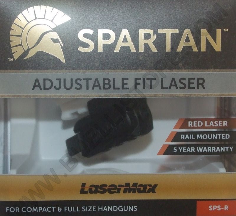 LASERMAX SPARTAN PUNTATORE LASER ROSSO DA PISTOLA - SPS -R