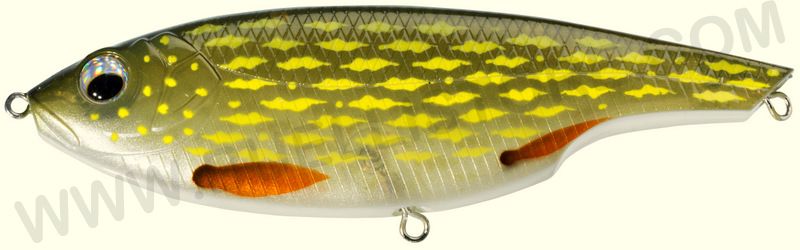 SEBILE LIPLESS GLIDER 130 SINKING PIKE 