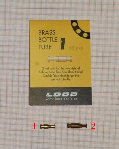 LOOP BRASS BOTTLE TUBE