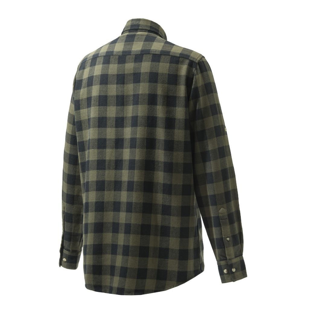 BERETTA CAMICIA OVERSHIRT ZIPPERED POCKET LU063 - SCONTO 35%