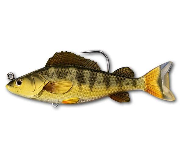 SWIMBAIT YELLOW PERCH ORO OLIVA