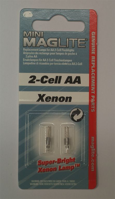 MAGLITE MINI MAG LITE - 2 CELL AA XENON 