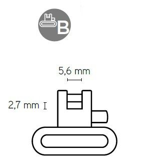 Riserva - Tracolla per carabina Blaser in pelle 