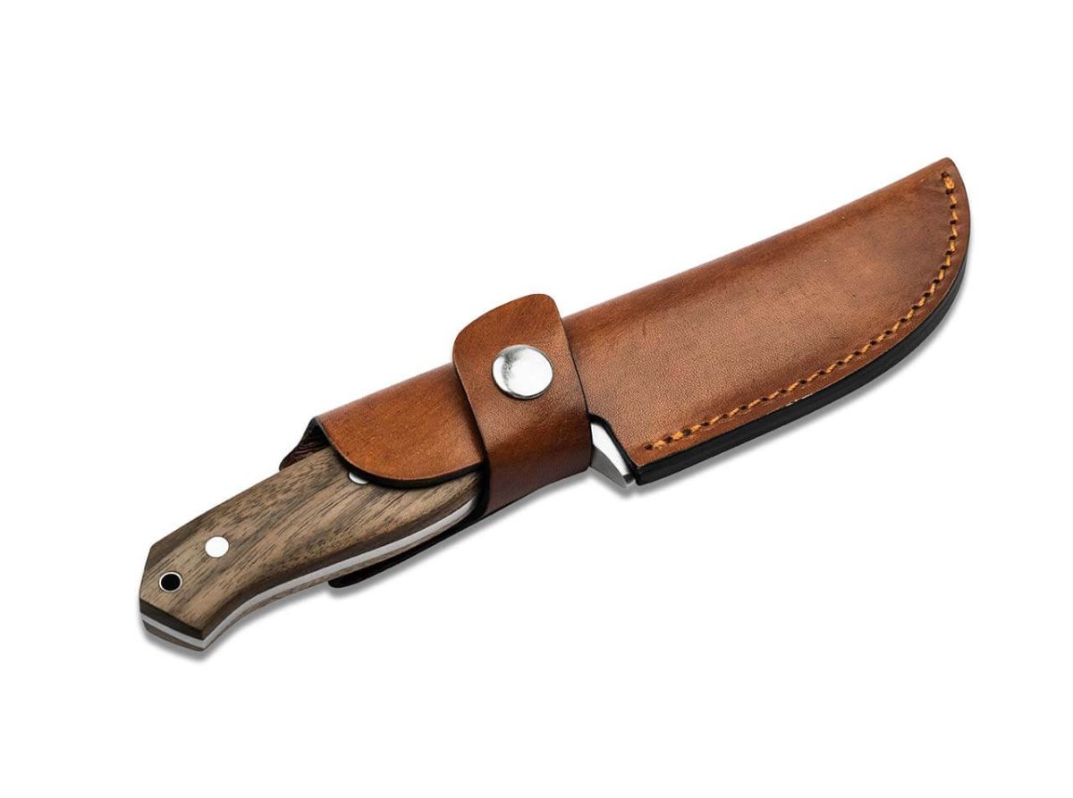 COLTELLO DA CACCIA WALNUT DROP A PUNTA CADETE 440A