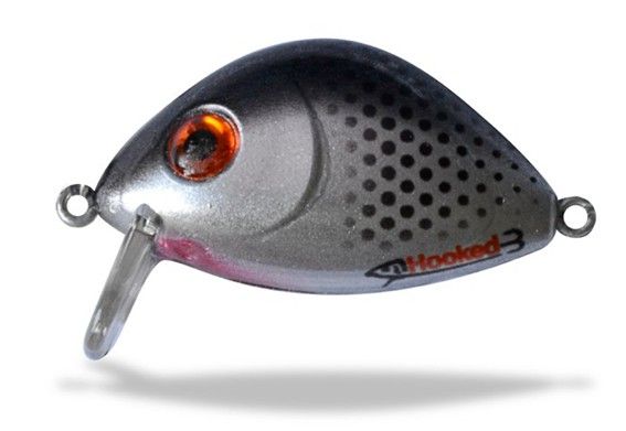 HOOKED FISHING LURE - MARMORITO SILVER