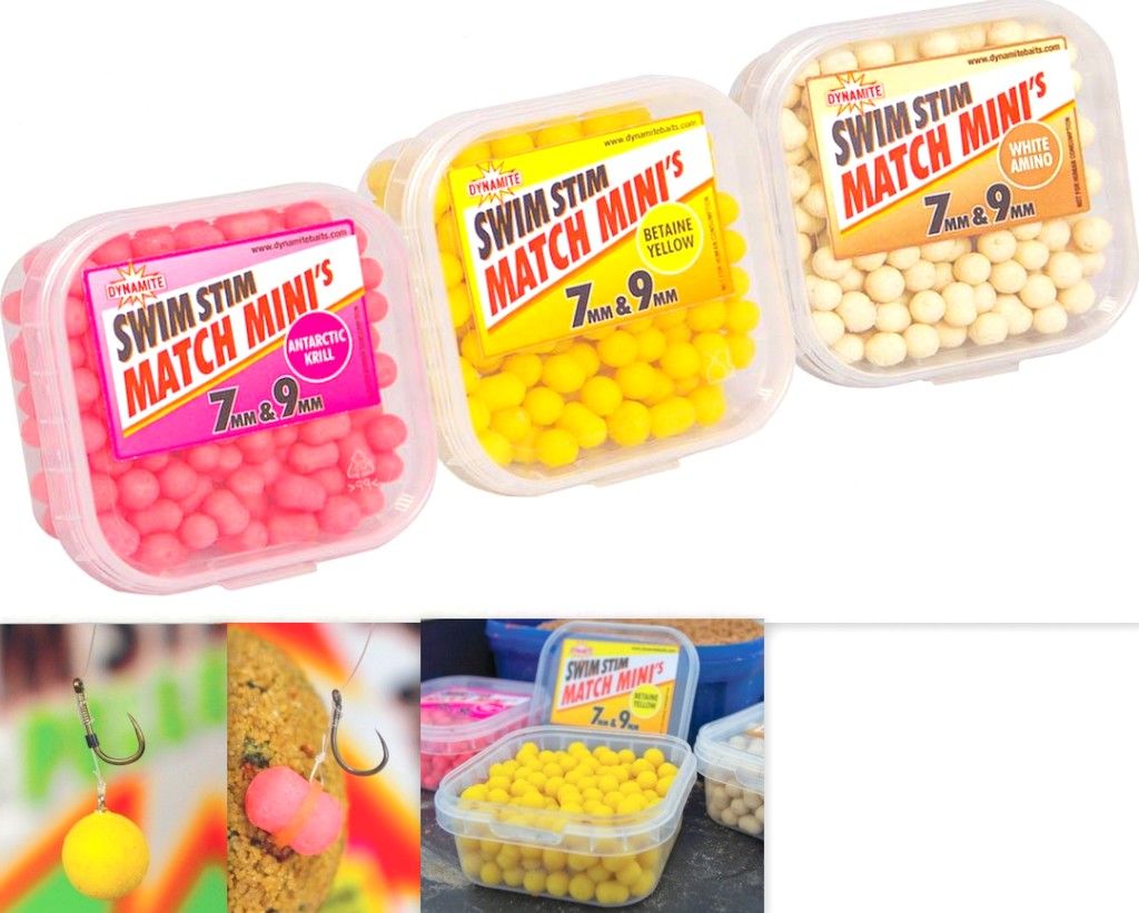 DYNAMITE BAITS SWIM STIM MATCH MINIS 7 mm E 9 mm 